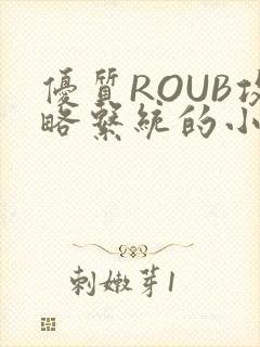 优质ROUB攻略系统的小说最新章节