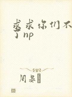 求求你们不要做了np
