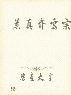 叶真齐云宗免费