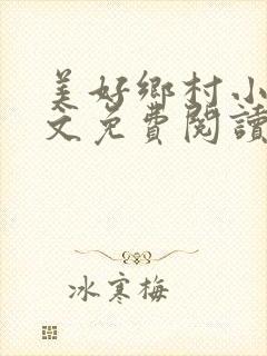 美好乡村小说全文免费阅读