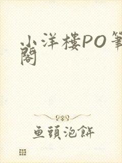 小洋楼PO笔趣阁