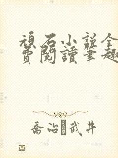 顽石小说全文免费阅读笔趣阁