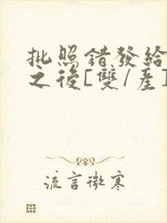 批照错发给情敌之后[双/产]