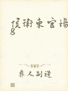 侯卫东官场笔记8