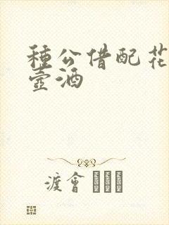 种公借配花间一壶酒