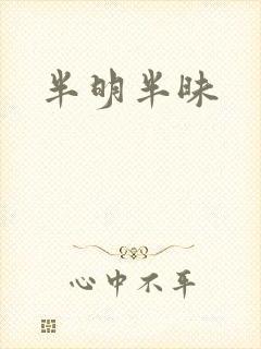 半明半昧