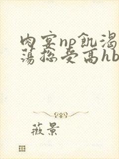 肉宴np饥渴放荡总受高hbl