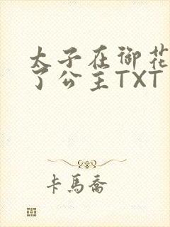 太子在御花园要了公主TXT
