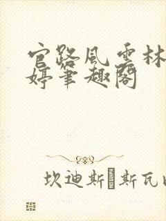 官路风云林海姜婷笔趣阁