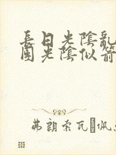 长日光阴乱作一团光阴似箭笔渺