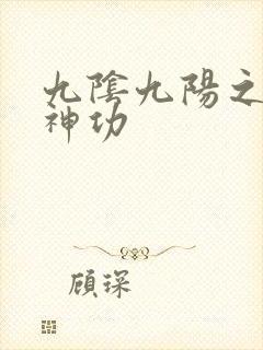 九阴九阳之阴阳神功