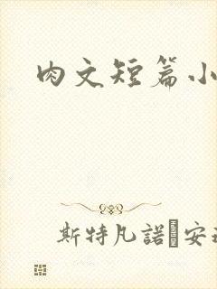 肉文短篇小说