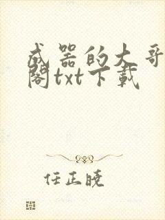 成器的大哥笔趣阁txt下载