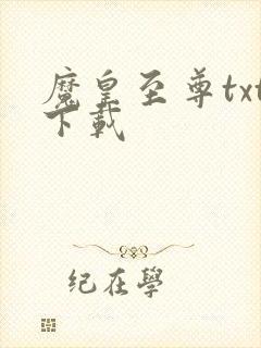 魔皇至尊txt下载