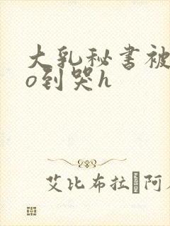 大乳秘书被cao到哭h