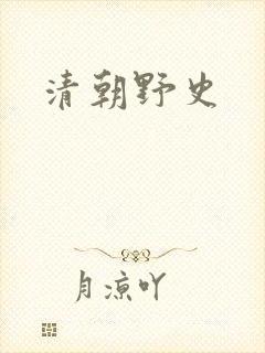 清朝野史