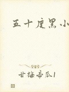 五十度黑小说