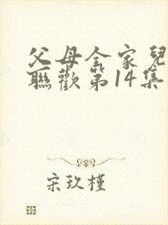 父母全家儿女大联欢第14集