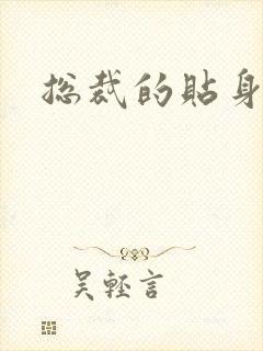 总裁的贴身女佣