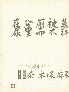 在公厕被万人C尿里面不许漏出来