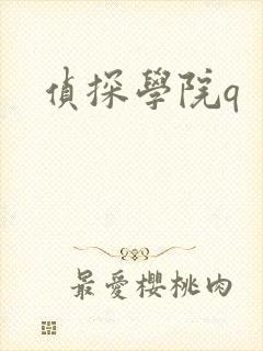 侦探学院q