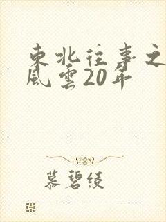 东北往事之黑道风云20年