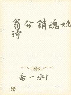 翁公销魂姚瑶琦琦