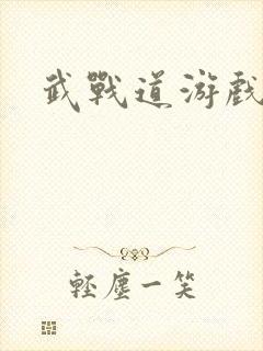 武战道游戏