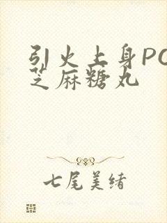 引火上身POP芝麻糖丸