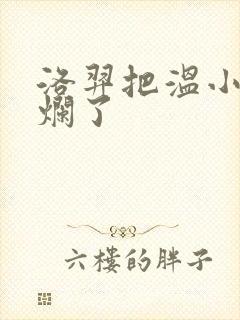 洛羿把温小辉做烂了