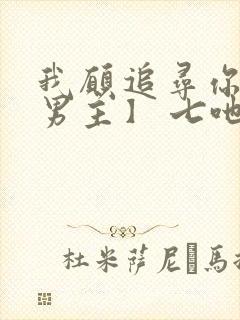 我愿追寻你【双男主】 七吔