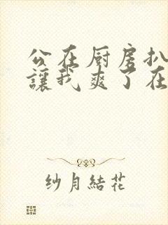 公在厨房扒开腿让我爽了在线观看