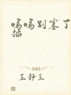 呜呜别塞了啊抽插