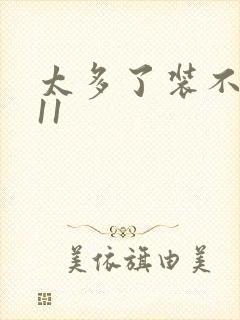 太多了装不下H11