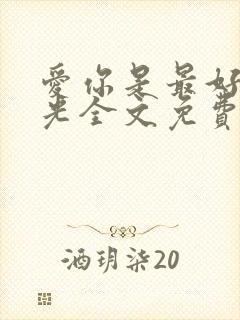 爱你是最好的时光全文免费阅读