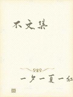 不文集