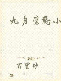 九月鹰飞小说