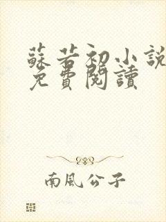 苏若初小说全文免费阅读