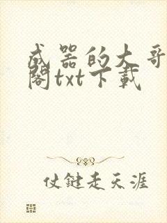 成器的大哥笔趣阁txt下载