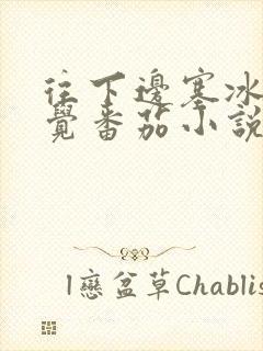 往下边塞冰棒感觉番茄小说