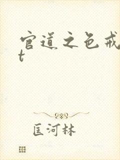 官道之色戒txt