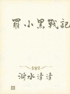 罗小黑战记小说