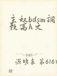 主奴bdsm调教高h文