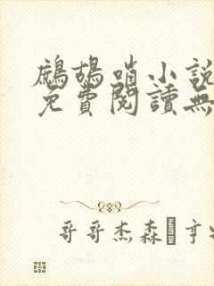 鹧鸪哨小说网站免费阅读无弹窗