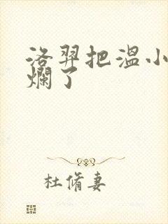 洛羿把温小辉做烂了