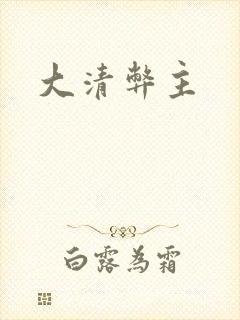 大清弊主