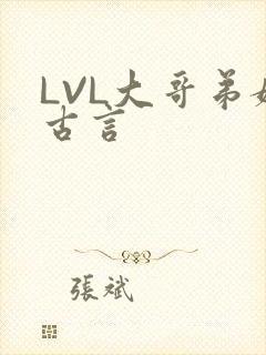 LVL大哥弟媳古言