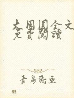 大团圆全文完整免费阅读