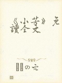 《小芳》免费阅读全文