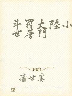 斗罗大陆小说绝世唐门